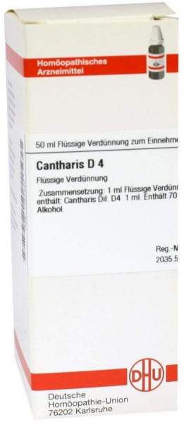 Cantharis D 4 50 ml Dilution