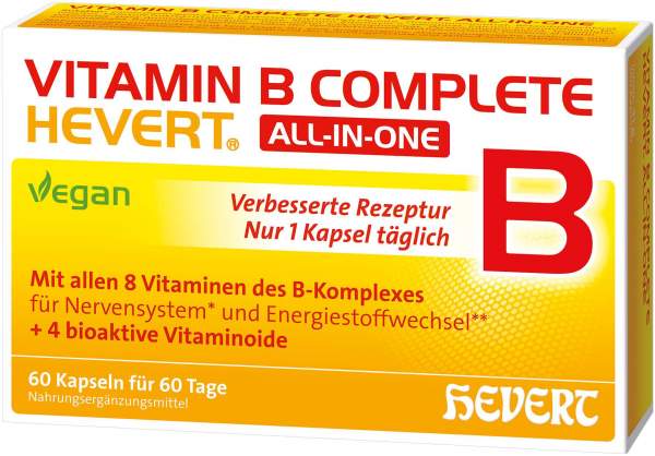 Vitamin B complete Hevert all-in-one 60 Kapseln