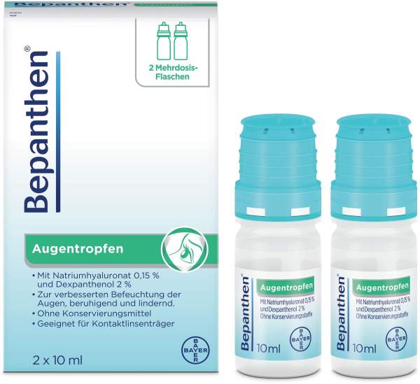 Bepanthen 2 x 10 ml Augentropfen