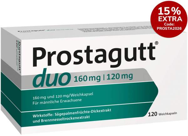 Prostagutt duo 160 mg - 120 mg 120 Kapseln