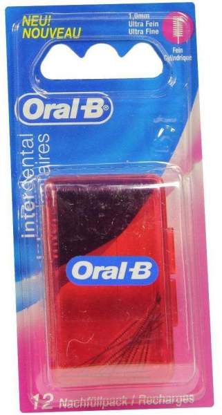 Oral B Interdental Nachfüllpack Ultra Fein 1,9mm 12 Stück