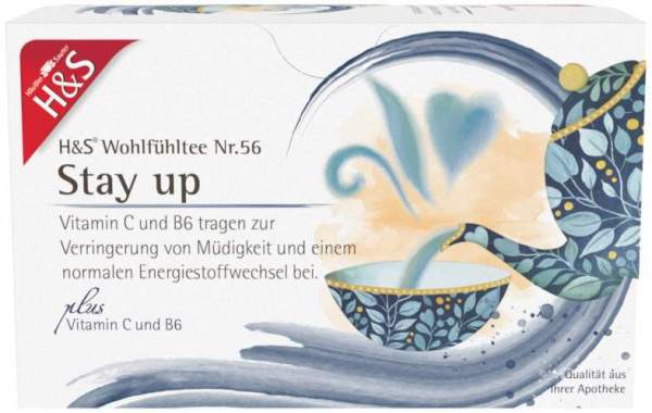 H&amp;S Stay Up Mit Vitamin C und B6 20 X 1.5 G Filterbeutel