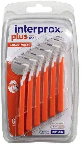 Interprox Plus Super Micro Orange 6 Interdentalbürsten