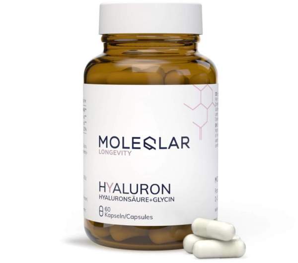 MoleQlar Longevity Hyaluron 60 Kapseln
