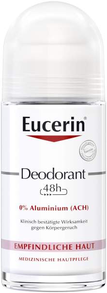 Eucerin Deodorant Roll-On 0% Aluminium 50 ml