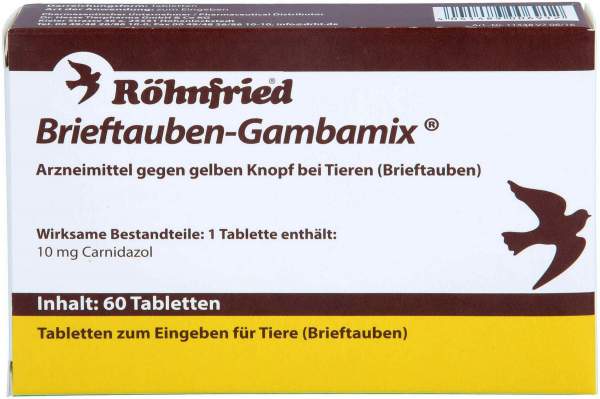 BRIEFTAUBEN-Gambamix Tabletten vet. 60 Stück