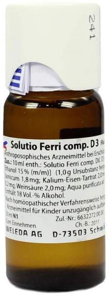 Weleda Solutio Ferri comp. D3 50 ml Dilution