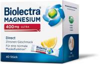 Biolectra Magnesium 400 mg ultra Direct Zitronengeschmack 40 Pellets
