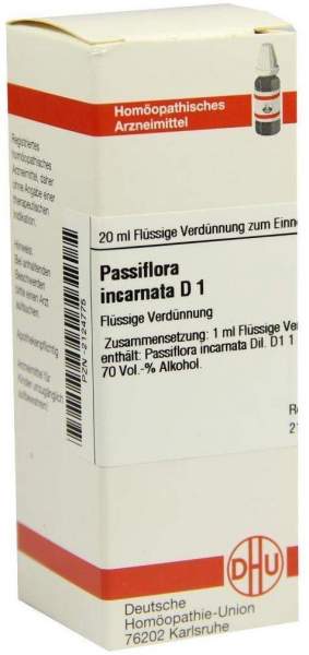 Passiflora Incarnata D1 Dilution 20 ml Dilution