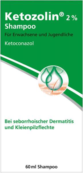 Ketozolin 2% Shampoo 60 ml