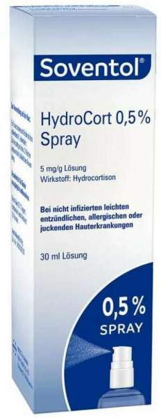Soventol Hydrocort 0,5% 30 ml Spray