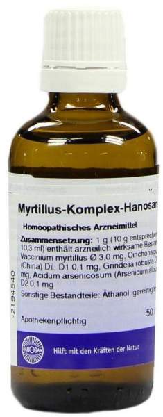 Myrtillus Komplex 50 ml Flüssigkeit