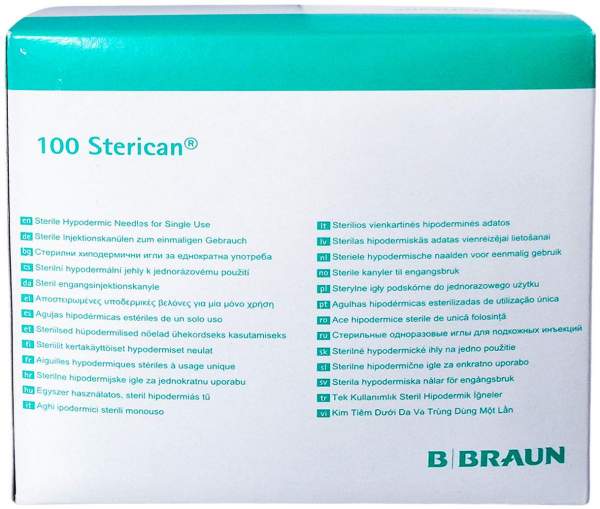 Sterican Einmalkanüle 20 G 50 mm 100 Kanülen