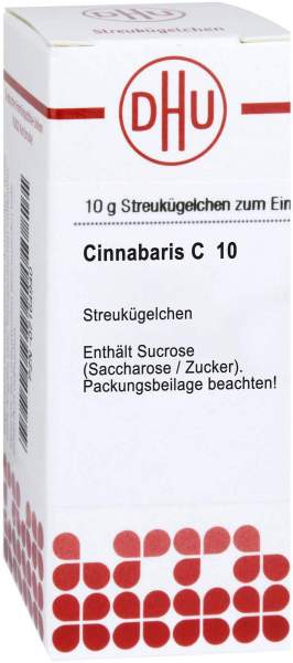 Cinnabaris C 10 Globuli