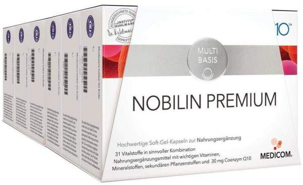 Nobilin Premium Kombipackung 2 X 3 X 60 Kapseln