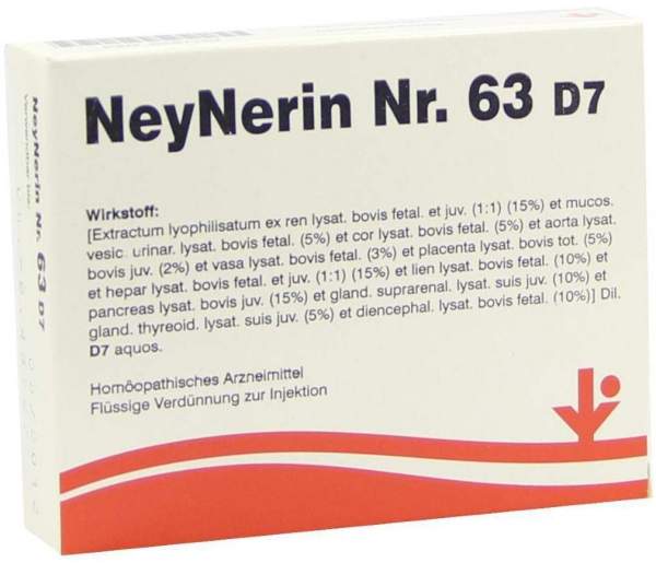 Neynerin Nr.63 D 7 Ampullen 5 X 2 ml