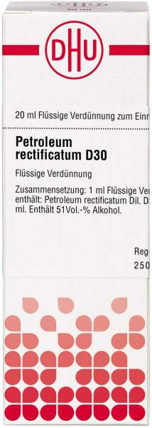 Dhu Petroleum Rectificatum D30 Dilution 20 ml