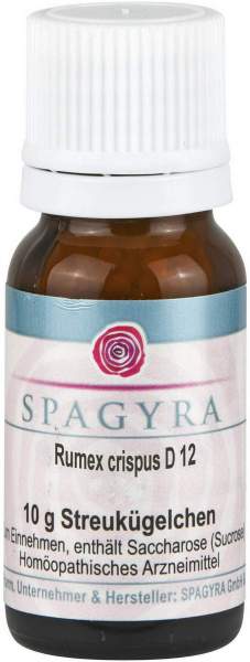 Rumex Crispus D 12 Globuli 10 G
