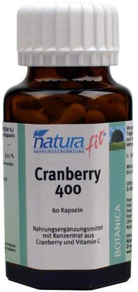 Naturafit Cranberry 400 Kapseln