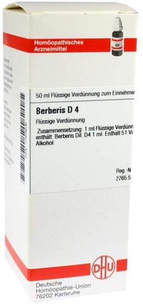 Berberis D 4 50 ml Dilution