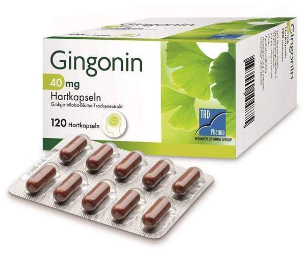 Gingonin 120 mg 120 Hartkapseln