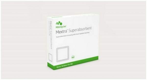 Mextra Superabsorbent Verband 17,5 x 22,5 cm 10 Stück