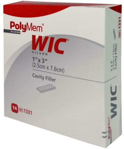 Polymem Wic Silber Füll-Pad 2,5 X 8 cm 14 Stück