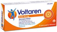 Voltaren Dolo 25 mg 10 überzogene Tabletten