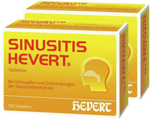Sinusitis Hevert 2 x 100 Tabletten