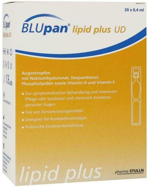 Blupan Lipid Plus Ud Augentropfen
