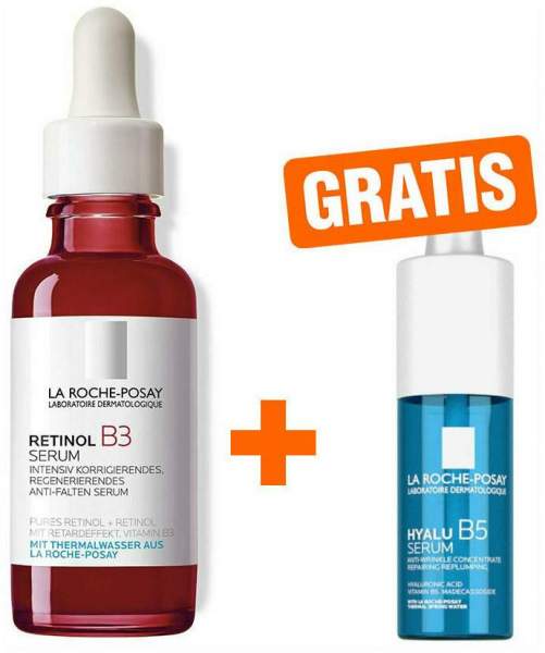 La Roche Posay Retinol B3 Serum 30 ml + gratis Hyalu B5 Serum 10 ml