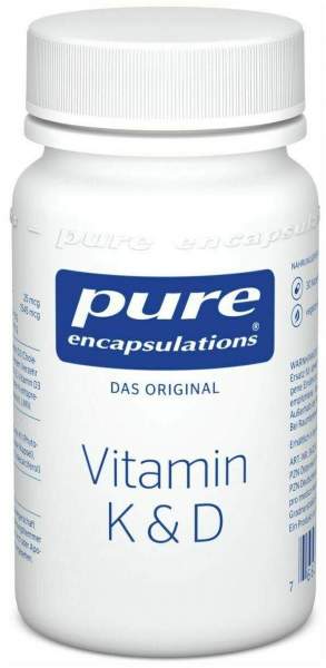 Pure Encapsulations Vitamin K &amp; D 30 Kapseln