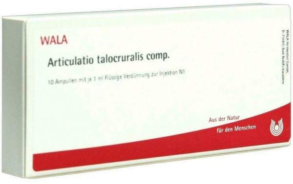 Wala Articulatio Talocruralis Comp. 10 X 1 ml Ampullen