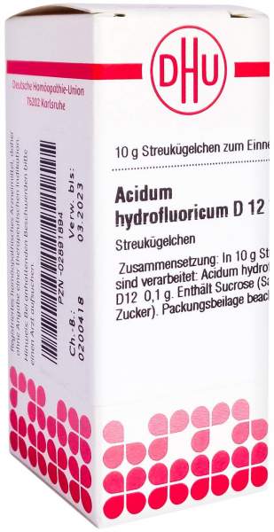 Dhu Acidum Hydrofluoricum D12 Globuli