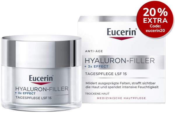 Eucerin Hyaluron Filler Tagespflege Trockene Haut 50 ml