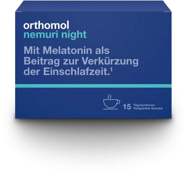 ORTHOMOL nemuri night Granulat 15 x 10 g Beutel