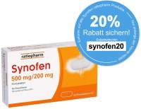 Synofen 500 mg - 200 mg 20 Filmtabletten