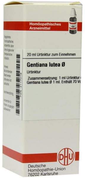 Dhu Gentiana Lutea Urtinktur 20 ml