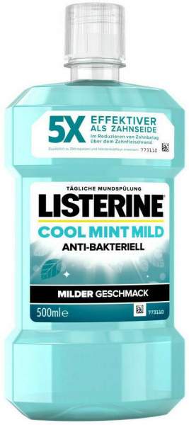 Listerine Cool Mint milder Geschmack 500 ml