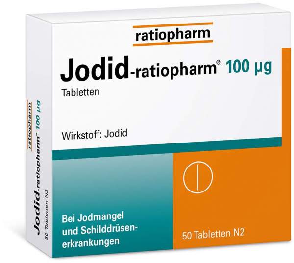 Jodid-Ratiopharm 100 µg 50 Tabletten