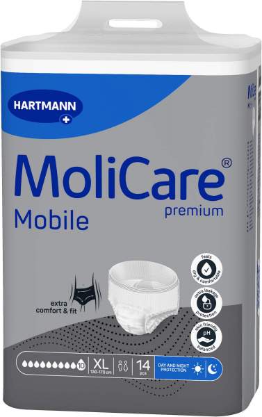 MoliCare Premium Mobile 10 Tropfen Größe XL 14 Stück