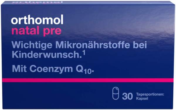 Orthomol Natal Pre Kapseln 30 Kapseln