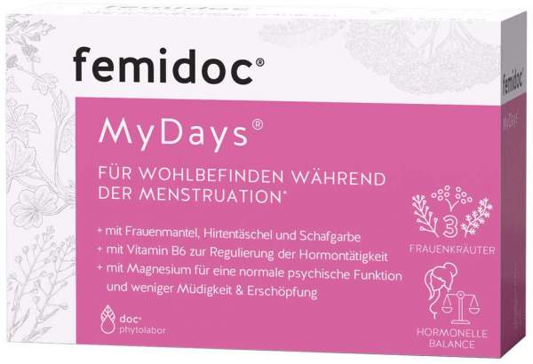 Femidoc Mydays Für die Menstruation 20 Kapseln