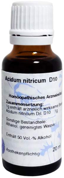 Acidum Nitricum D 10 Hanosan 20 ml Dilution