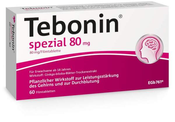 Tebonin Spezial 80 mg 60 Filmtabletten
