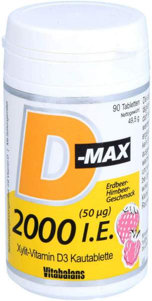 D-MAX 2000 I.E. Kautabletten