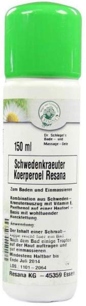 Schwedenkräuter Körperöl