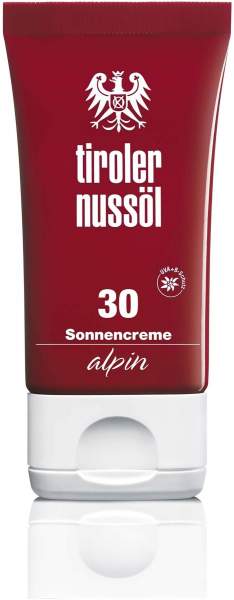 Tiroler Nussöl Alpin Sonnencreme Lsf30 40 ml Creme