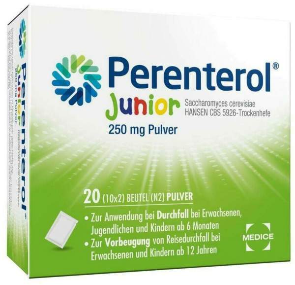 Perenterol Junior 250 mg Pulver 20 Beutel