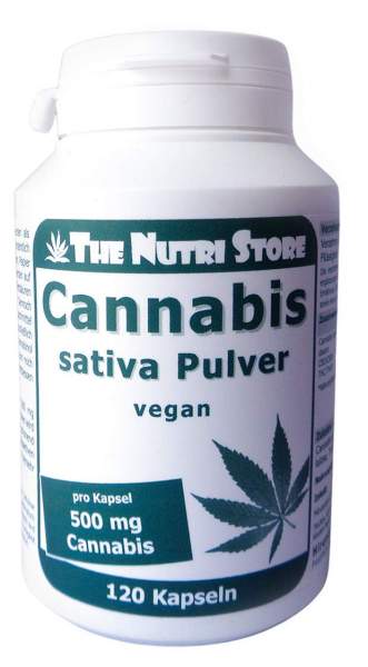 Cannabis 500 mg Pulver Kapseln